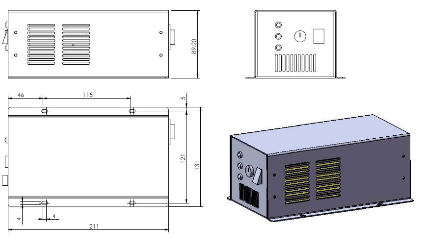 300mW 473nm DPSS Laser with TTL Modulation  